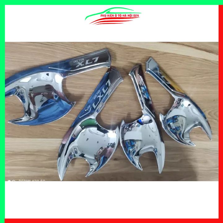 Ốp tay hõm mạ crom Suzuki XL7 2020-2023 sáng bóng chống trầy bảo vệ cửa xe ô tô