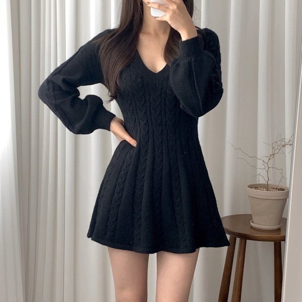 Váy Len Thừng Siêu Yêu ❤️❤️[RẺ VÔ ĐỊCH]❤️❤️ Siêu Sexy, Chất Siêu Đẹp | BigBuy360 - bigbuy360.vn