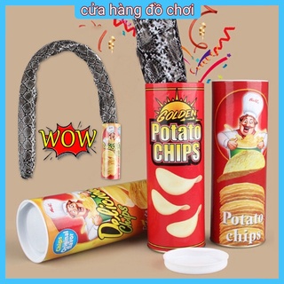Đồ chơi khăm hình lon khoai tây chiên độc đáo vui nhộn