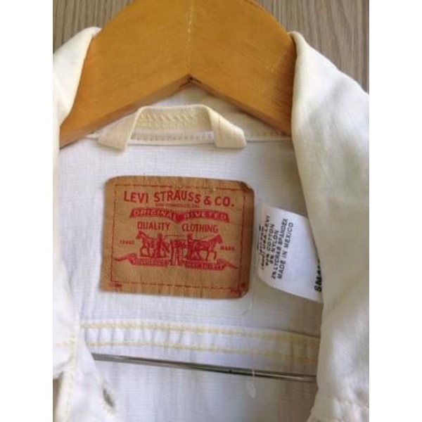 Jacket denim levis - áo khoác levis 2nd mỹ