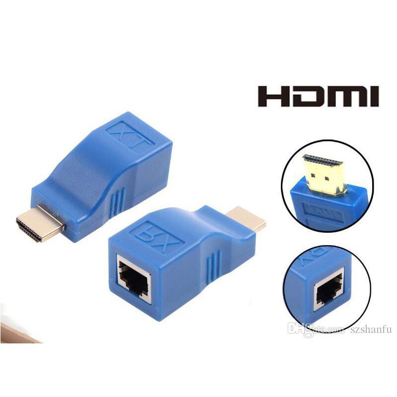 [HÀNG CHUẨN - GIÁ HỦY DIỆT]-Bộ chuyển đổi HDMI to LAN 30m