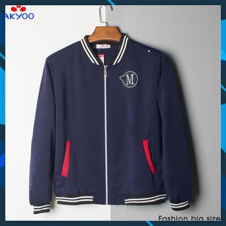 ÁO KHOÁC BOMBER  BIGSIZE 3 MÀU(ĐEN,ĐỎ, XANH THAN)HÌNH THẬT