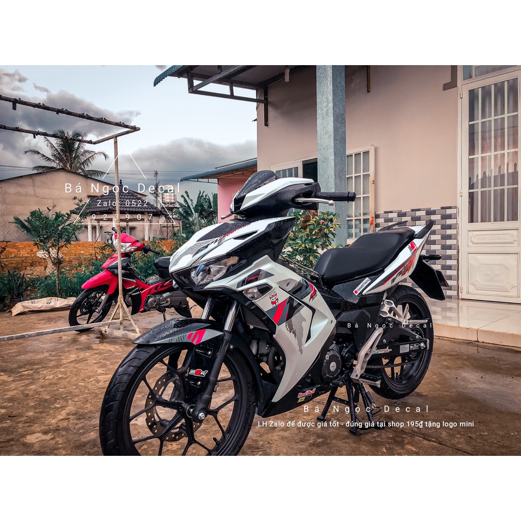 Tem xe winner v3 màu trắng  👉chế tem theo yêu cầu giá rẻ.