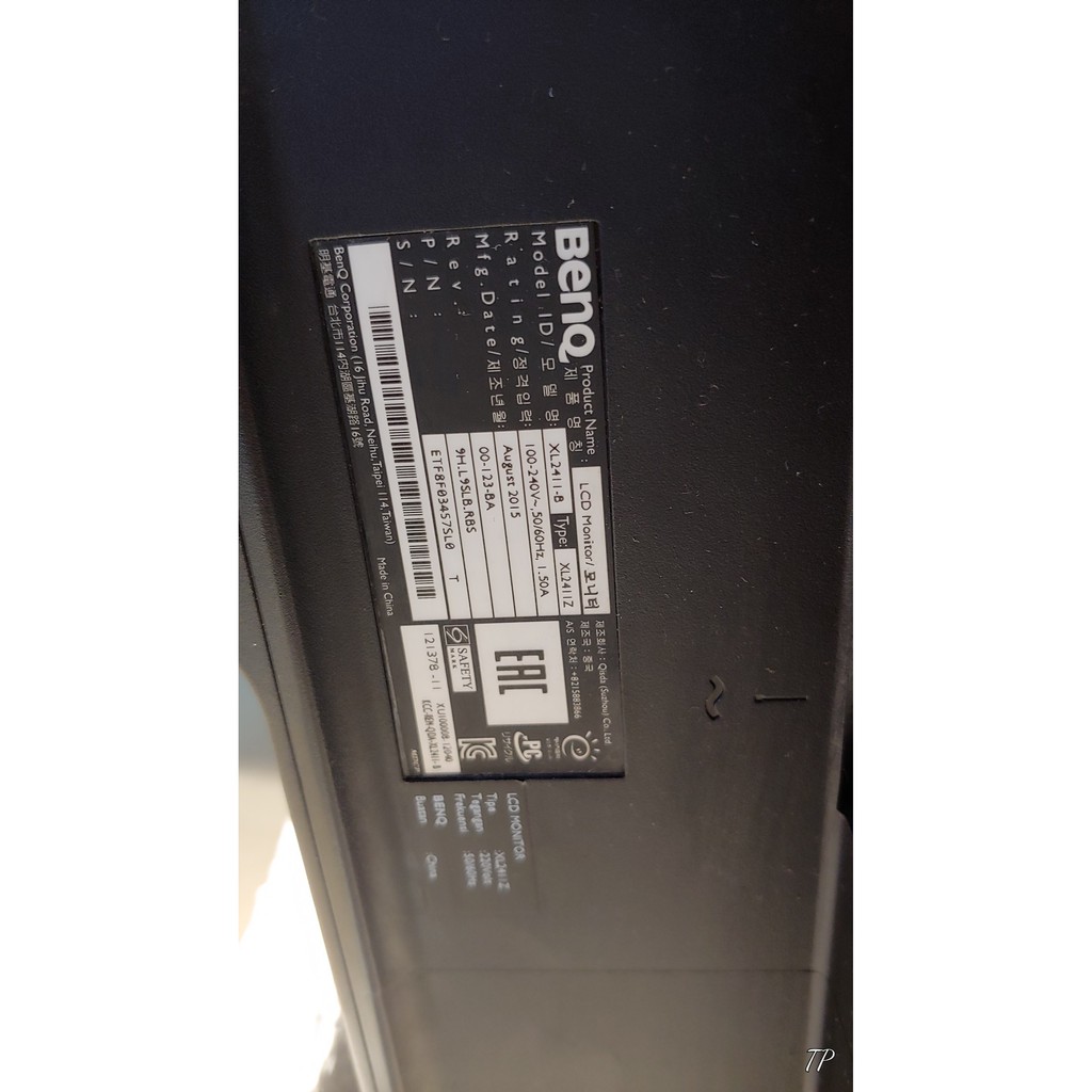 Màn hình BenQ XL2411 24" TN 144Hz Chuyên Game cũ | BigBuy360 - bigbuy360.vn