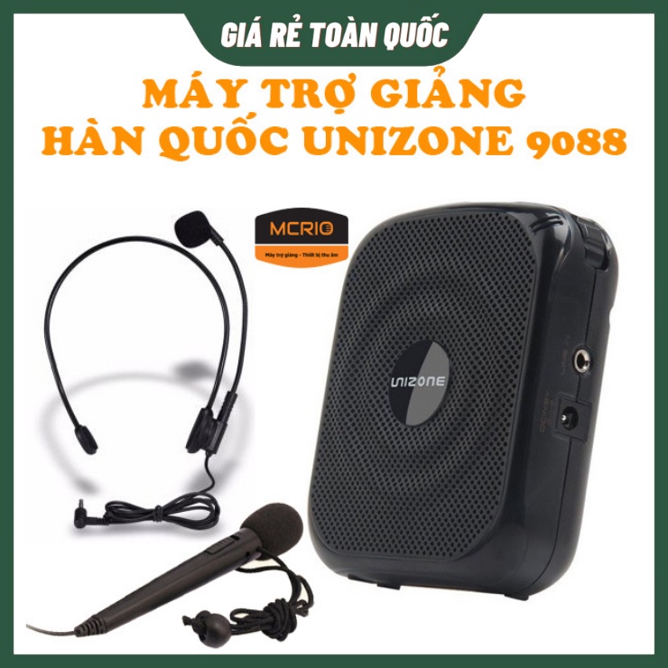 Máy Trợ Giảng Không Dây Unizone UZ 9088s- Chuyên Dụng Cho Giáo Viên, Hướng Dẫn Du Lịch, Trợ Giảng