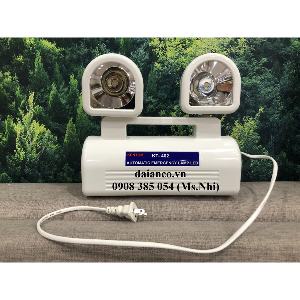 Đèn sạc chiếu sáng khẩn cấp Kentom 402