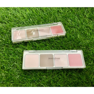 Bảng tạo khối - highlight - má hồng Innisfree Face Desigining Palette