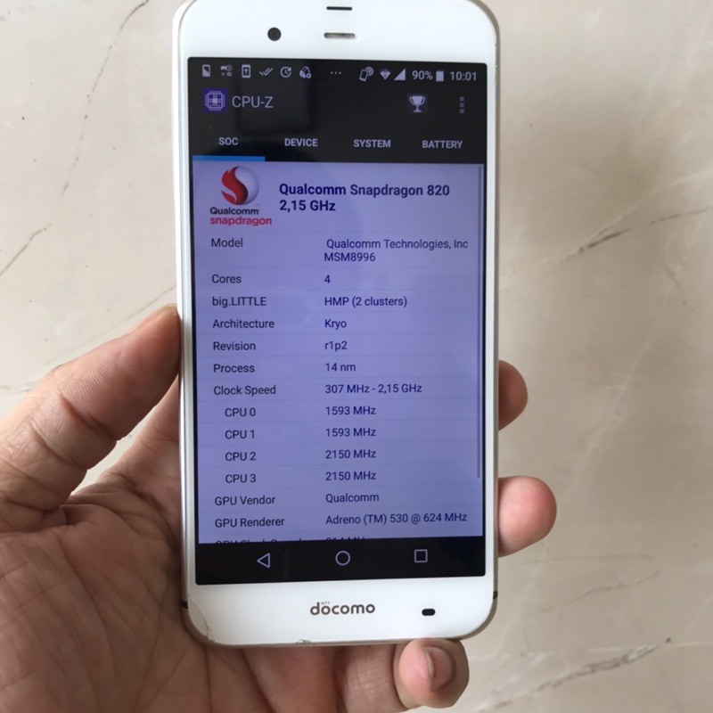 điện thoại nội địa Nhật Sharp SH-04H 5.2 inch snapdragon 820  ram 3Gb+32Gb | BigBuy360 - bigbuy360.vn