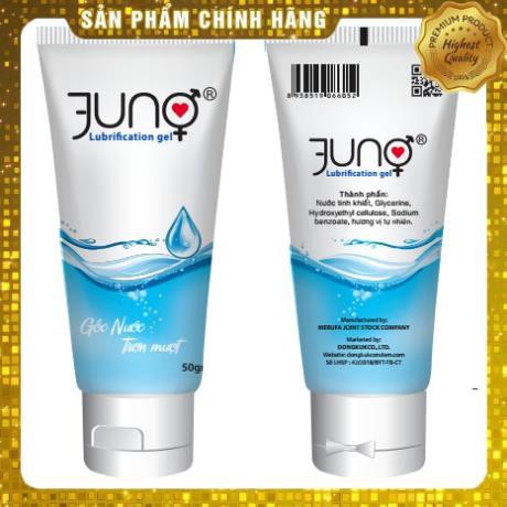 Gel bôi trơn tinh chất gốc nước mát lạnh JUNO 50gr