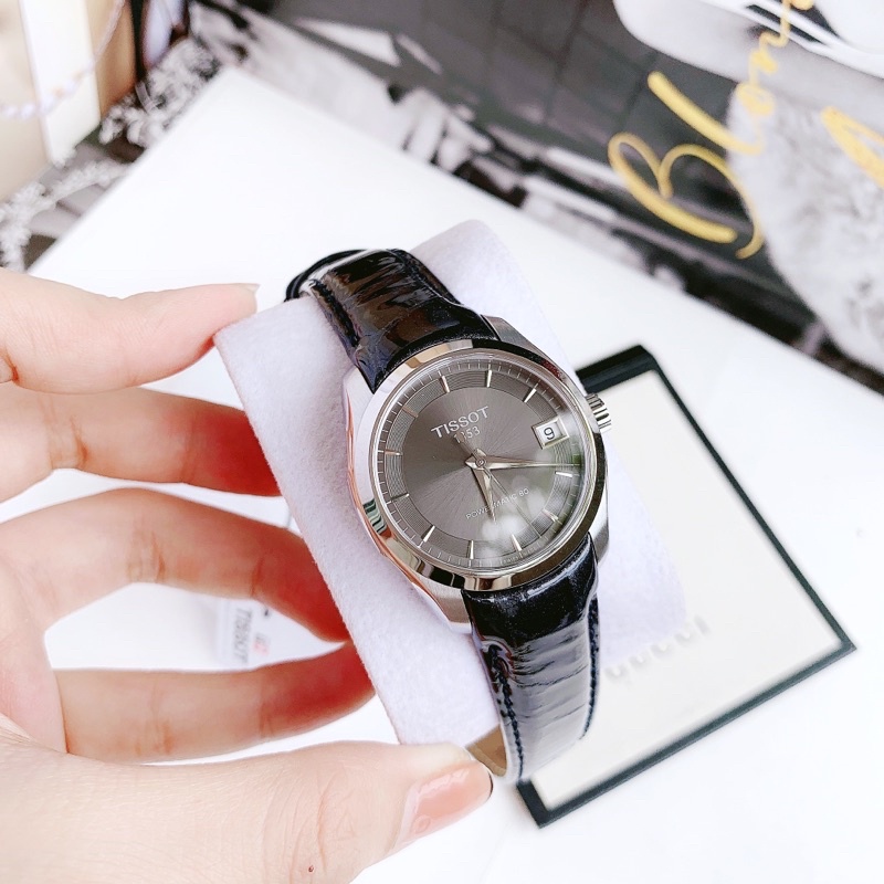ĐỒNG HỒ NỮ CHÍNH HÃNG Tissot T035.207.16.061.00 Couturier Lady Powermatic 80