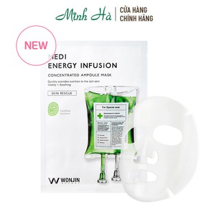 Mặt nạ Wonjin Effect Medi Energy Infusion Concentrated Ampoule Mask giúp phục hồi làn da tự nhiên