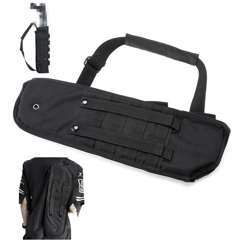 Outdoor Hunting Tactical Rifle Scabbard Bag Military Shoulder Sling Padded Shotgun Backpack