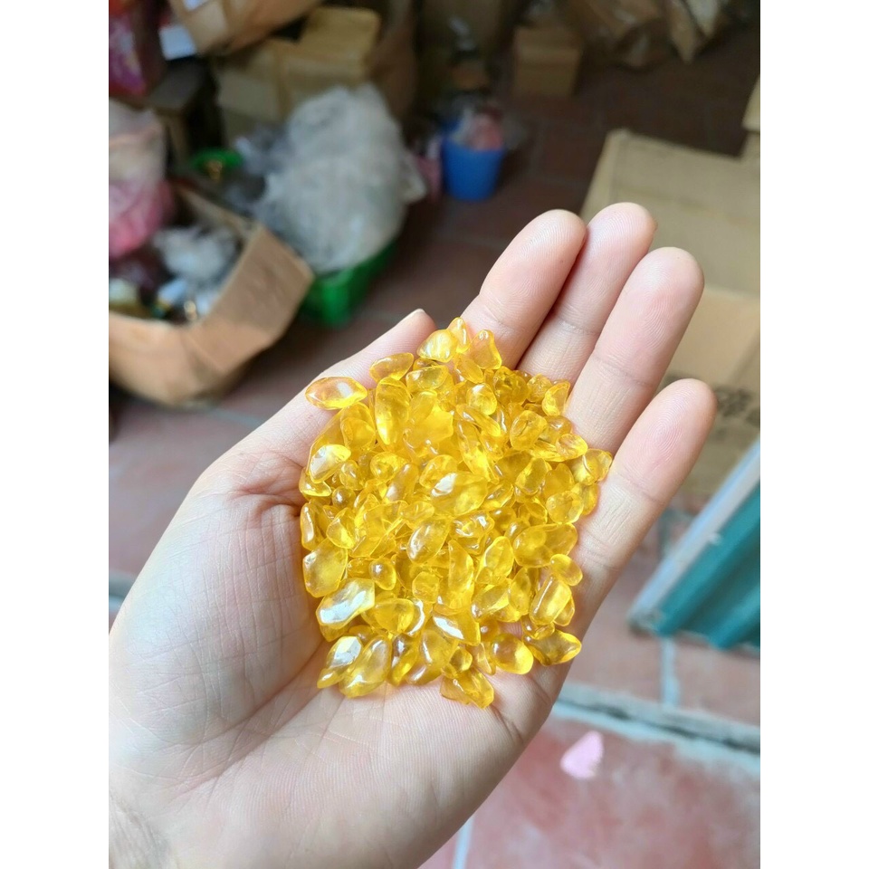 (Giá siêu rẻ) Vụn đá th.ach a.nh đã mài bóng 100gram
