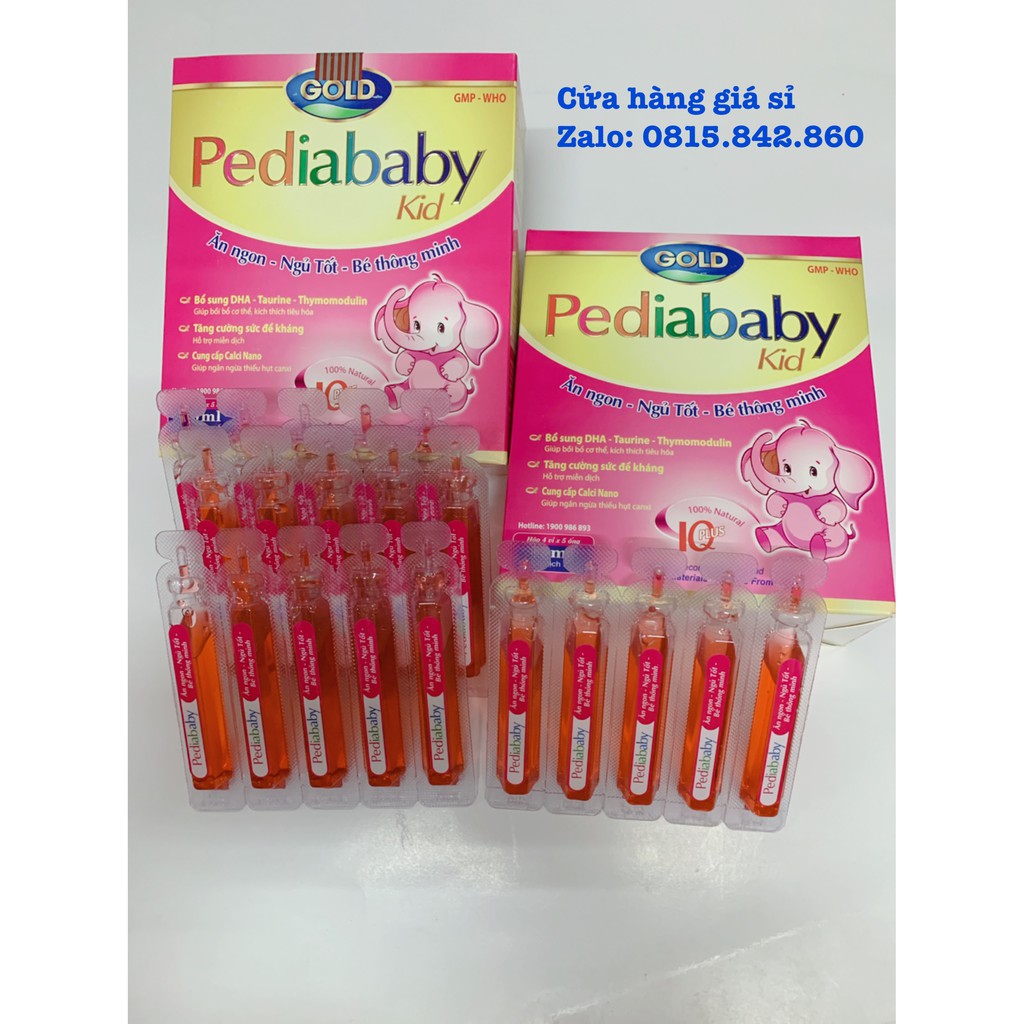 Pediababy kid (mẫu mới pediasure) cho bé từ 1 tuổi giúp ăn ngon, tăng cường sức đề kháng