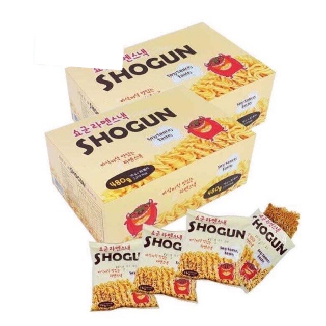 Mỳ Tôm Trẻ Em Ăn Liền Hàn Quốc Shogun - Gói 16gr [HÀNG MỚI VỀ]