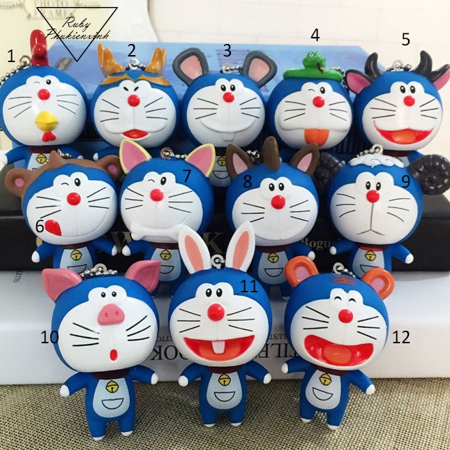 Móc Khóa Doraemon 12 Con Giáp- MK11