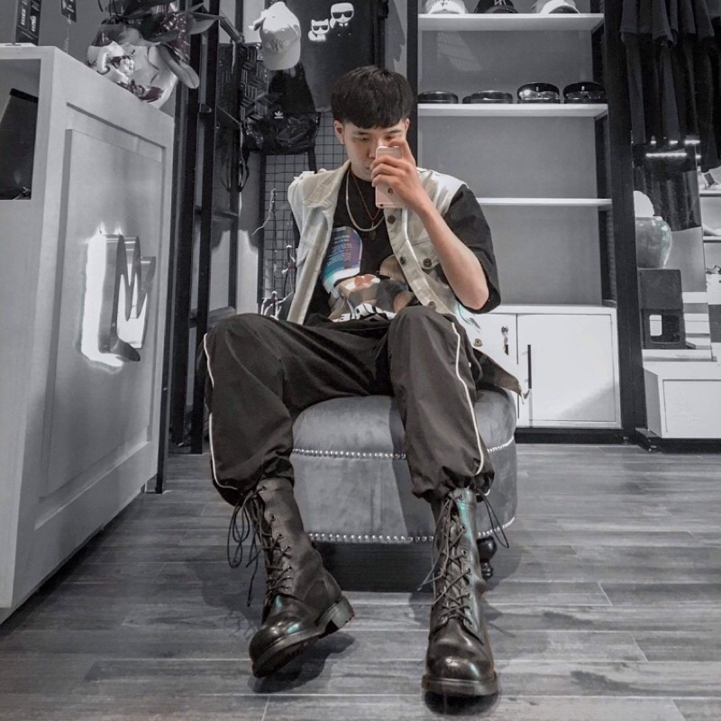 combat boot lính hàn