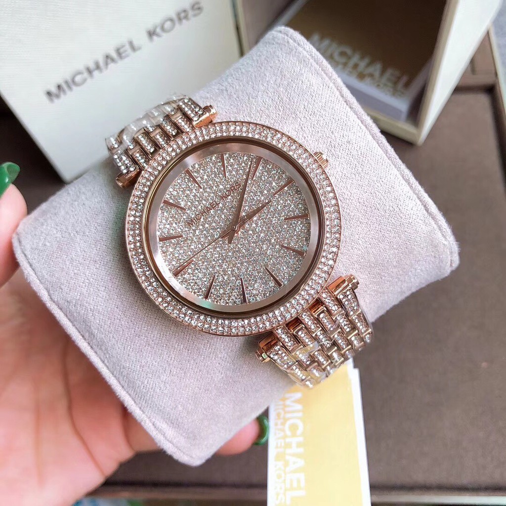 Đồng hồ nữ michael kors darci mk3779 mk3780 dây thép 38mm