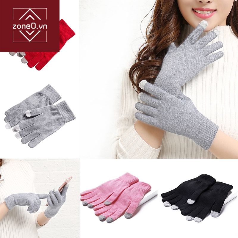 Găng tay len sử dụng màn hình cảm ứng