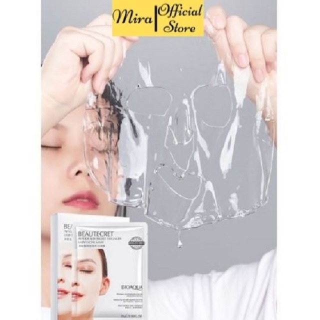 [FREESHIP] Mặt nạ collagen trong suốt chăm sóc da mặt dạng thạch thủy tinh