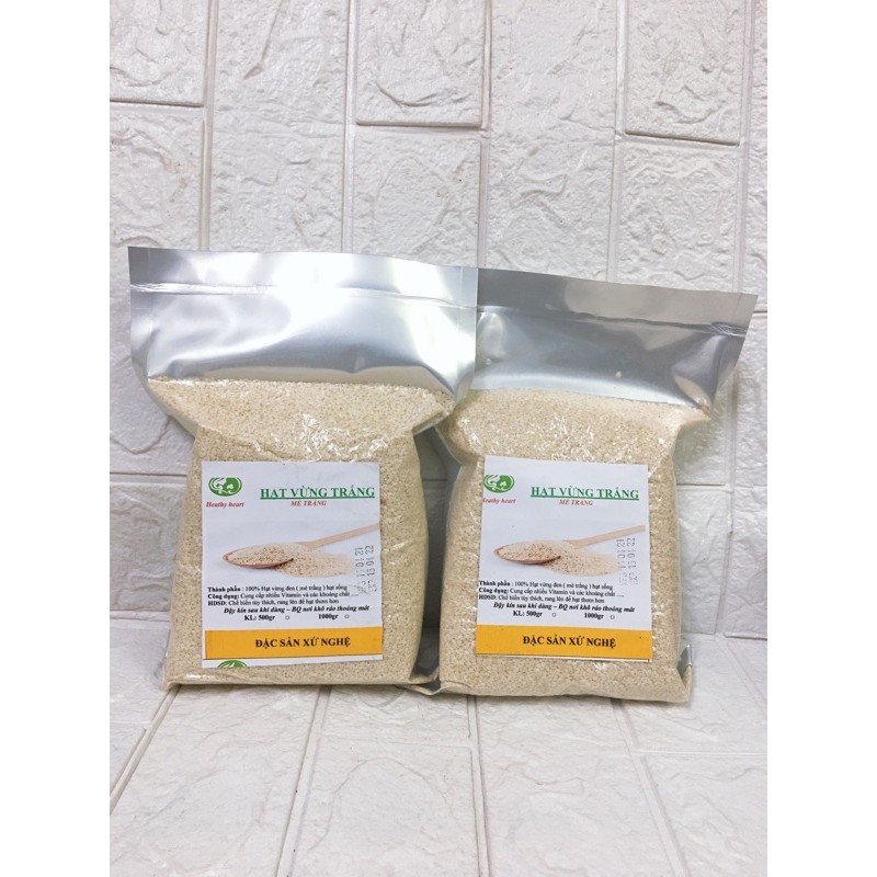 Vừng Trắng Nghệ An 500g - Mè trắng