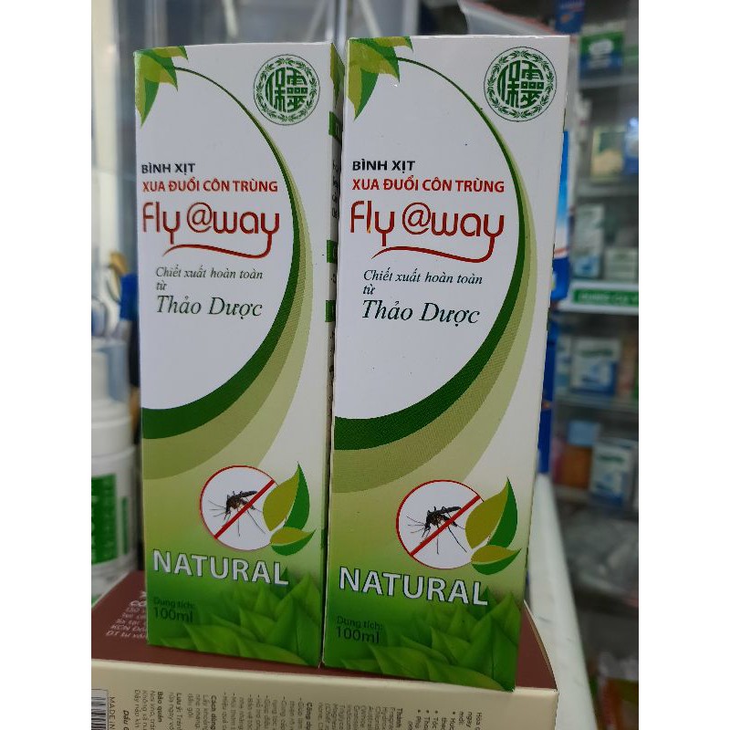 Bìn xịt xua đuổi côn trùng fly@way 100ml