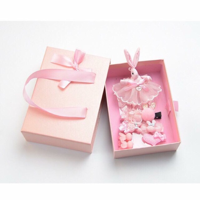 Combo bộ kẹp tóc và bờm handmade cho bé !