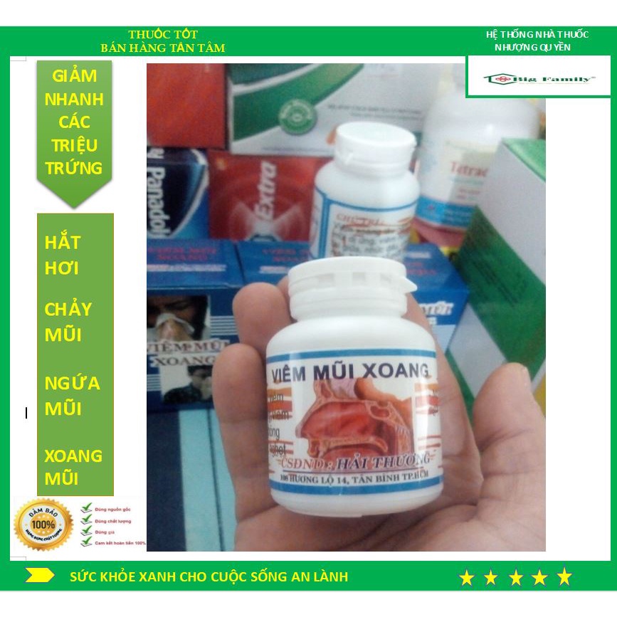 Thảo Mộc VIÊM MŨI XOANG_hỗ trợ cho người bị đa xoang