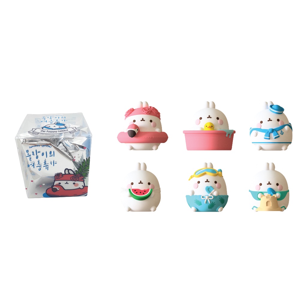 Mô Hình Búp Bê Molang Mini Dễ Thương