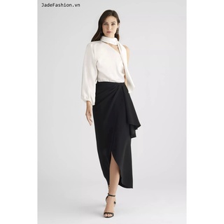 Váy quấn xẻ tà màu đen sang trọng SachinandBabi jf564 SIZE 02