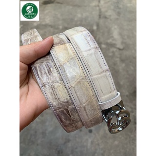 Dây nịt nữ da cá sấu