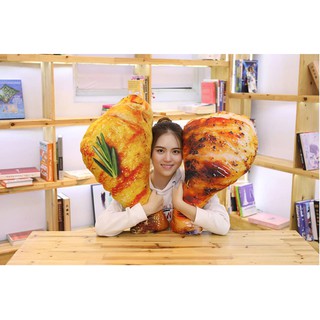 Gối ôm 3D hình đùi gà