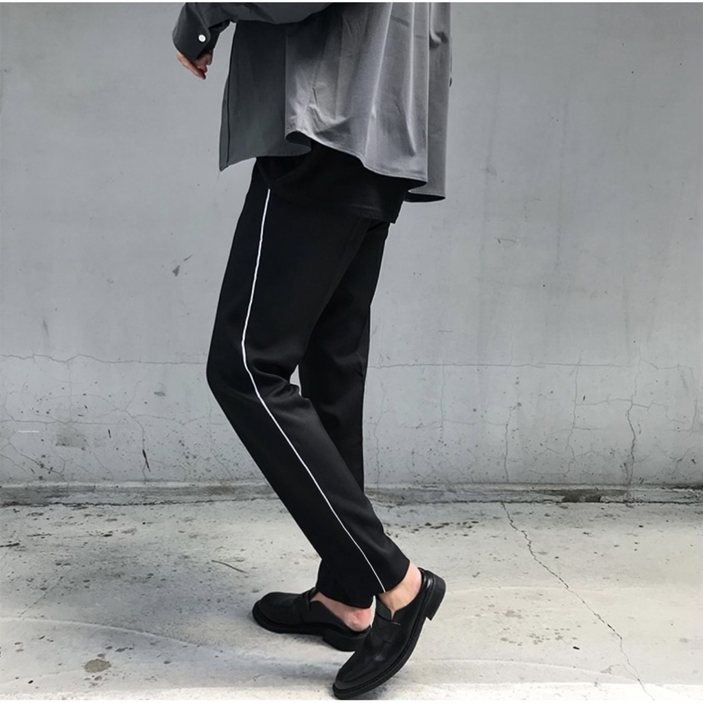 Quần viền sọc nhỏ Mline Pants