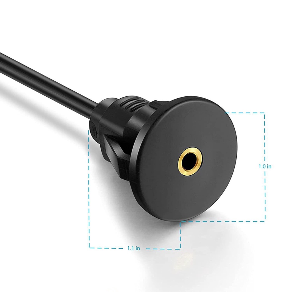 Dây Cáp Nối Dài Chống Nước 3.5mm AUX Chuyên Dụng