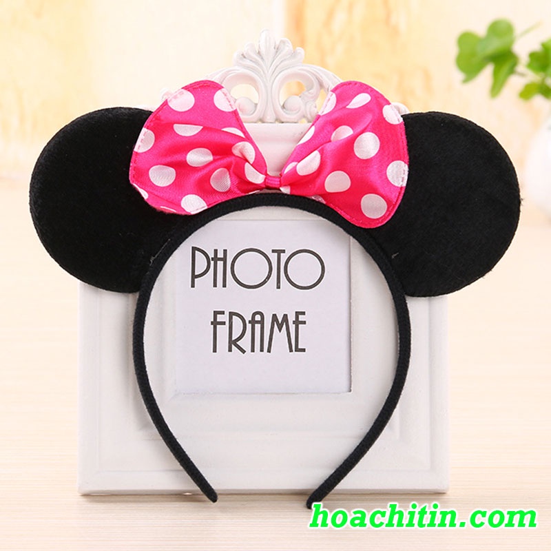 Cài tóc Mickey nơ nhỏ hóa trang halloween biểu diễn văn nghệ