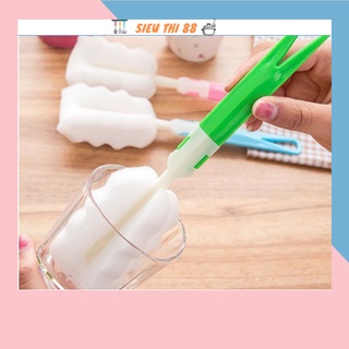 Que rửa cốc, bình sữa mút tiện dụng - Nhiều Màu 88111 siêu thị 88