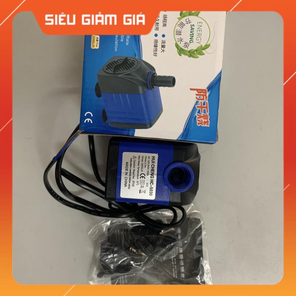 Bơm 30w bơm cao 2,2m Vỏ Xanh Loại Đẹp Chống Mùi Chống Ố Cách Điện Loại đẹp - Giá tốt nhất
