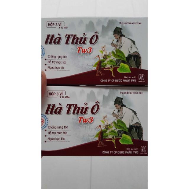 Giá tốt-   Hà Thủ Ô vỉ 30 viên giúp chống bạc tóc, hỗ trợ mọc tóc, chống rụng tóc... | BigBuy360 - bigbuy360.vn