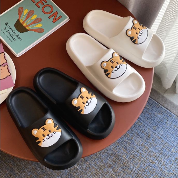 Dép bánh mì chao nam nữ Dép nữ đi trong nhà quai ngang siêu êm chân