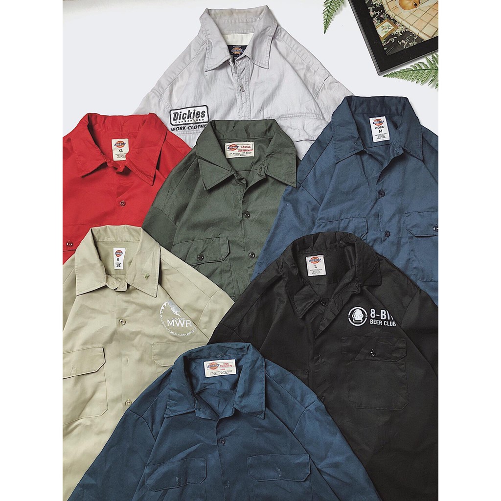 Áo sơ mi workshirt 2hand  chicano, hiphop, streetstyle, bụi bặm