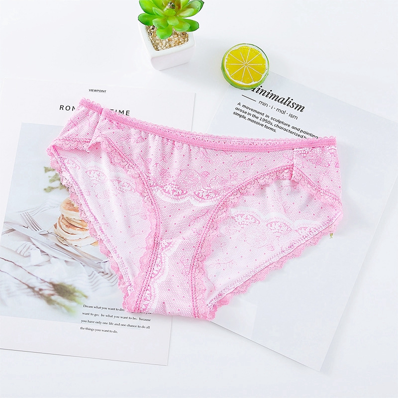 Quần Lót Lưng Thấp Phối Ren Cho Nữ | BigBuy360 - bigbuy360.vn