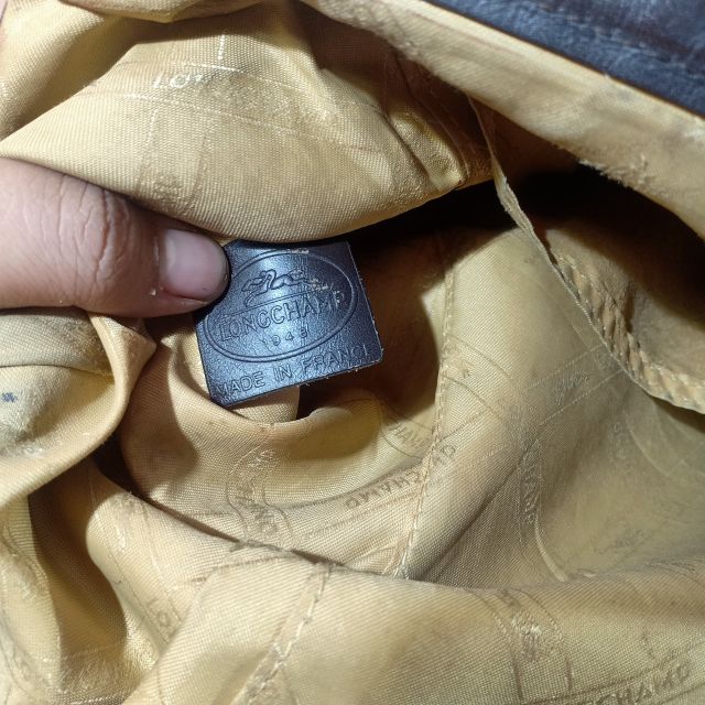 Túi du lịch da thật secondhand  110512