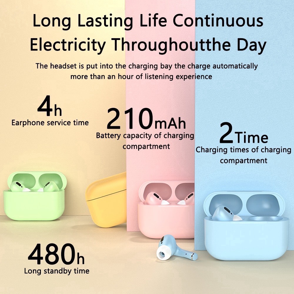 Tai Nghe Bluetooth Inpod Pro Mini Bản Nâng Cấp - Định Vị - Đổi Tên | BigBuy360 - bigbuy360.vn