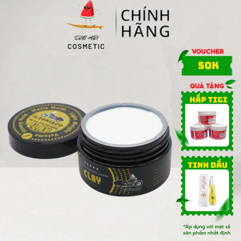 [Chính Hãng 100%] Sáp Vuốt Tóc ilzoni&amp;co Clay 80ml