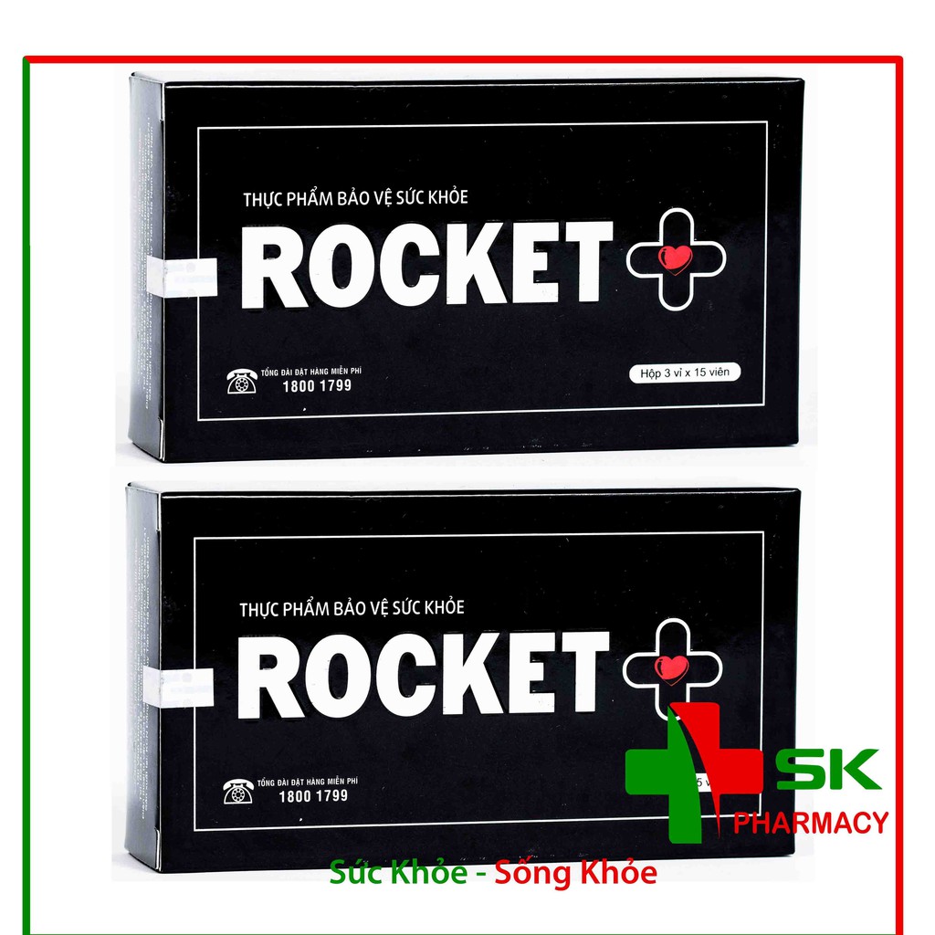 Viên uống ROCKET+ hỗ trợ sinh lí nam giới Sao Thái Dương 45 viên/ hộp