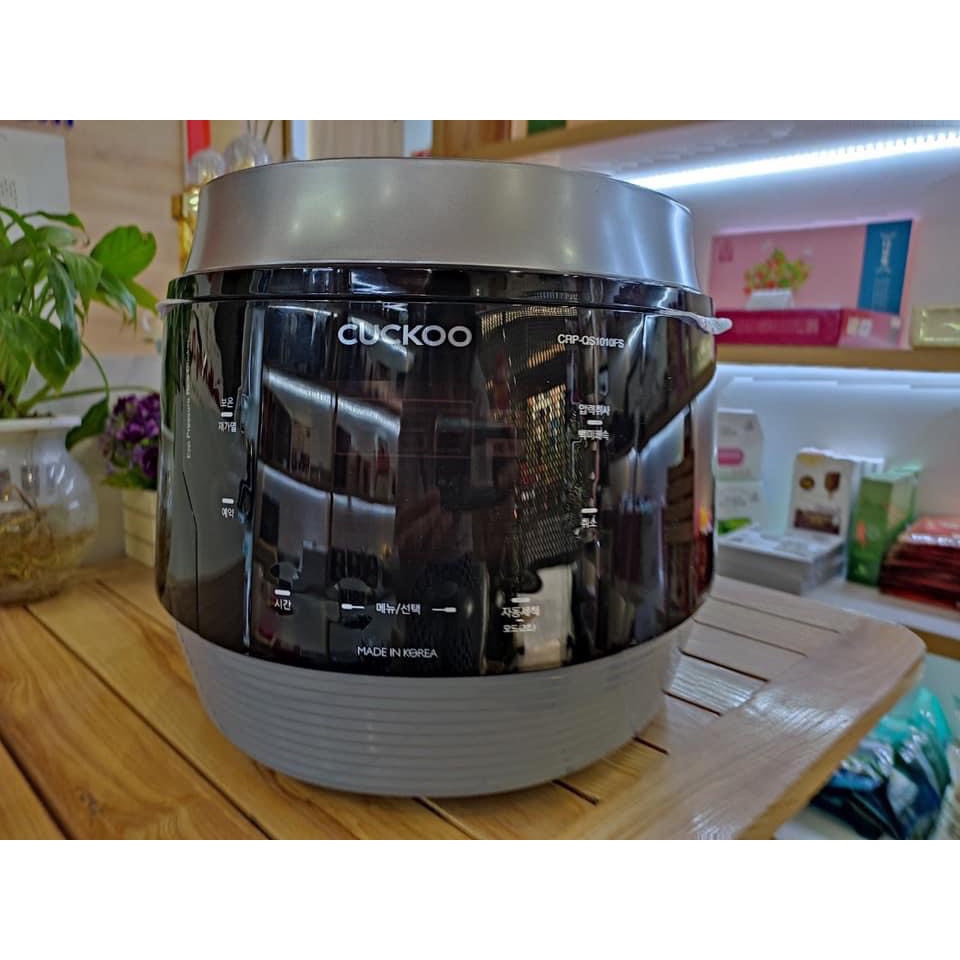 NỒI CƠM ĐIỆN CUCKOO CRP-QS1010FG và CRP-QS1010FS 1.8L Nồi Cơm Áp Suất Điện Tử Nội Địa HÀN QUỐC