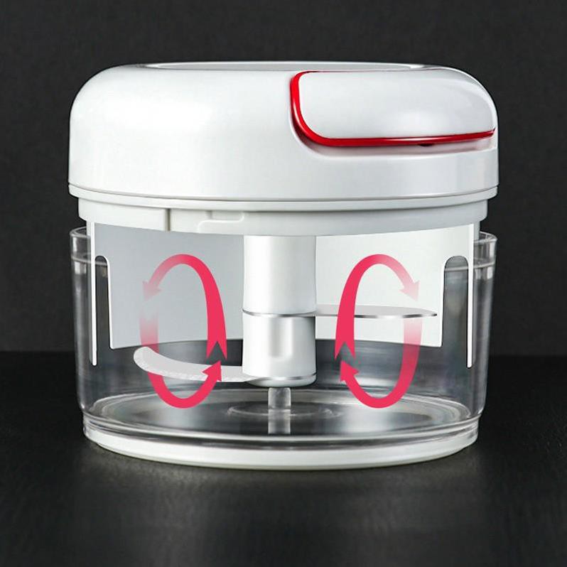 [HAI LƯỠI] Máy xay tỏi ớt cầm tay Mini Food Chopper