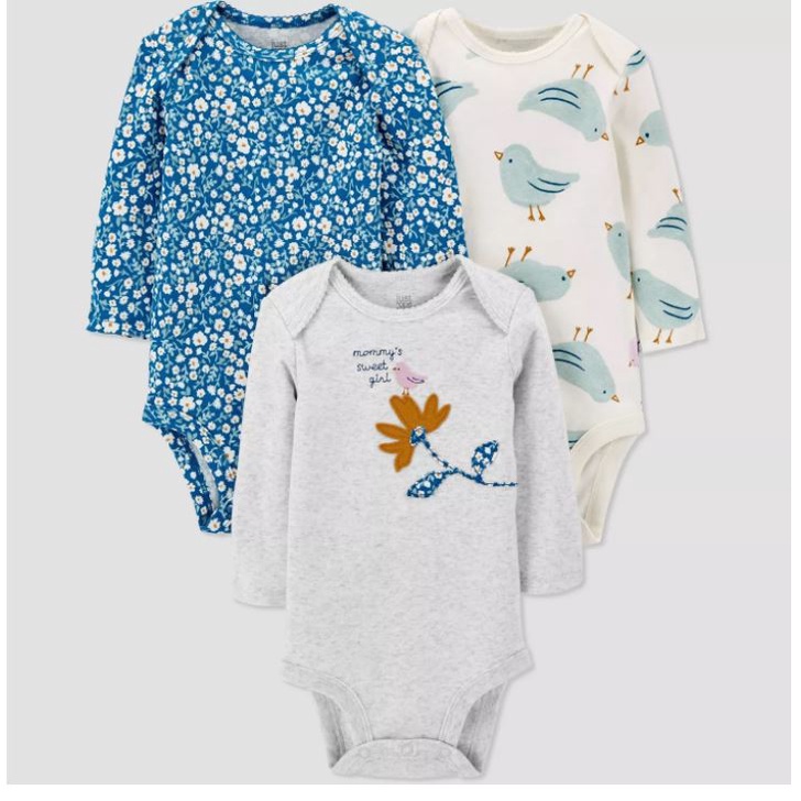 Set 3 chi tiết Carter cho bé gái