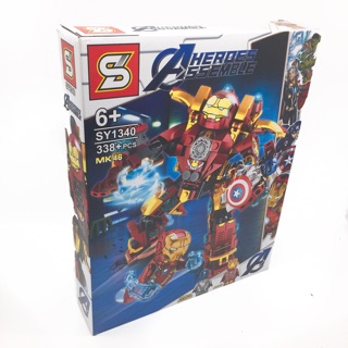 LEGO Marvel Super Heroes Người Sắt Iron Man Hulk Buster (XH1304)