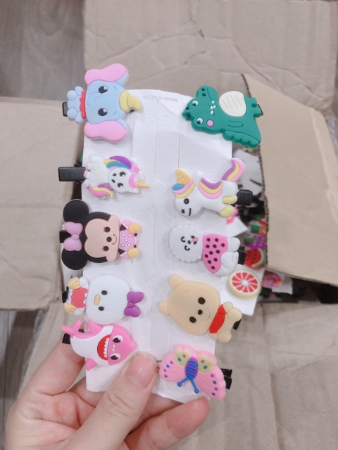 Kẹp tóc hoạt hình ngộ nghĩnh